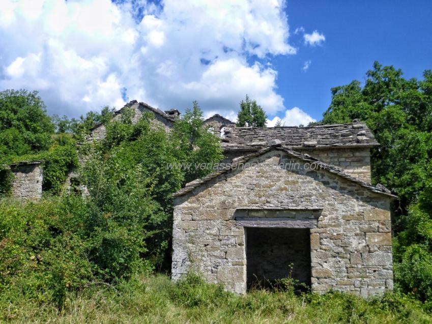 Dorf Ruine
