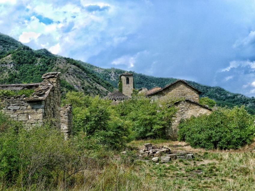 Dorf Ruine