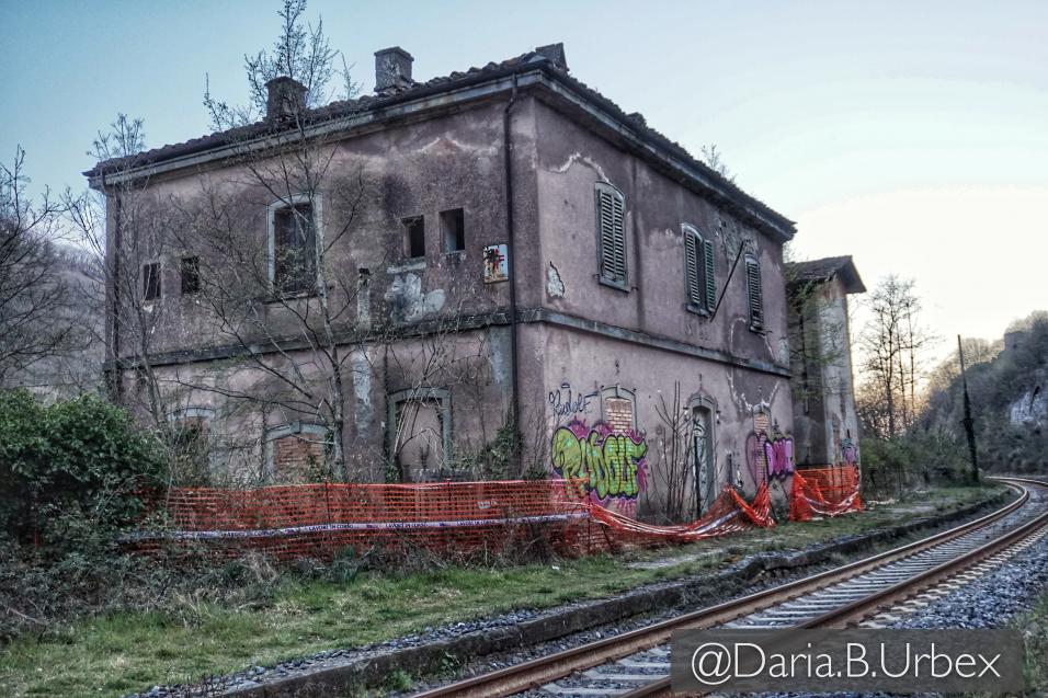 Antica Tratta Ferrovia: Stazione - Casello - Miniera 